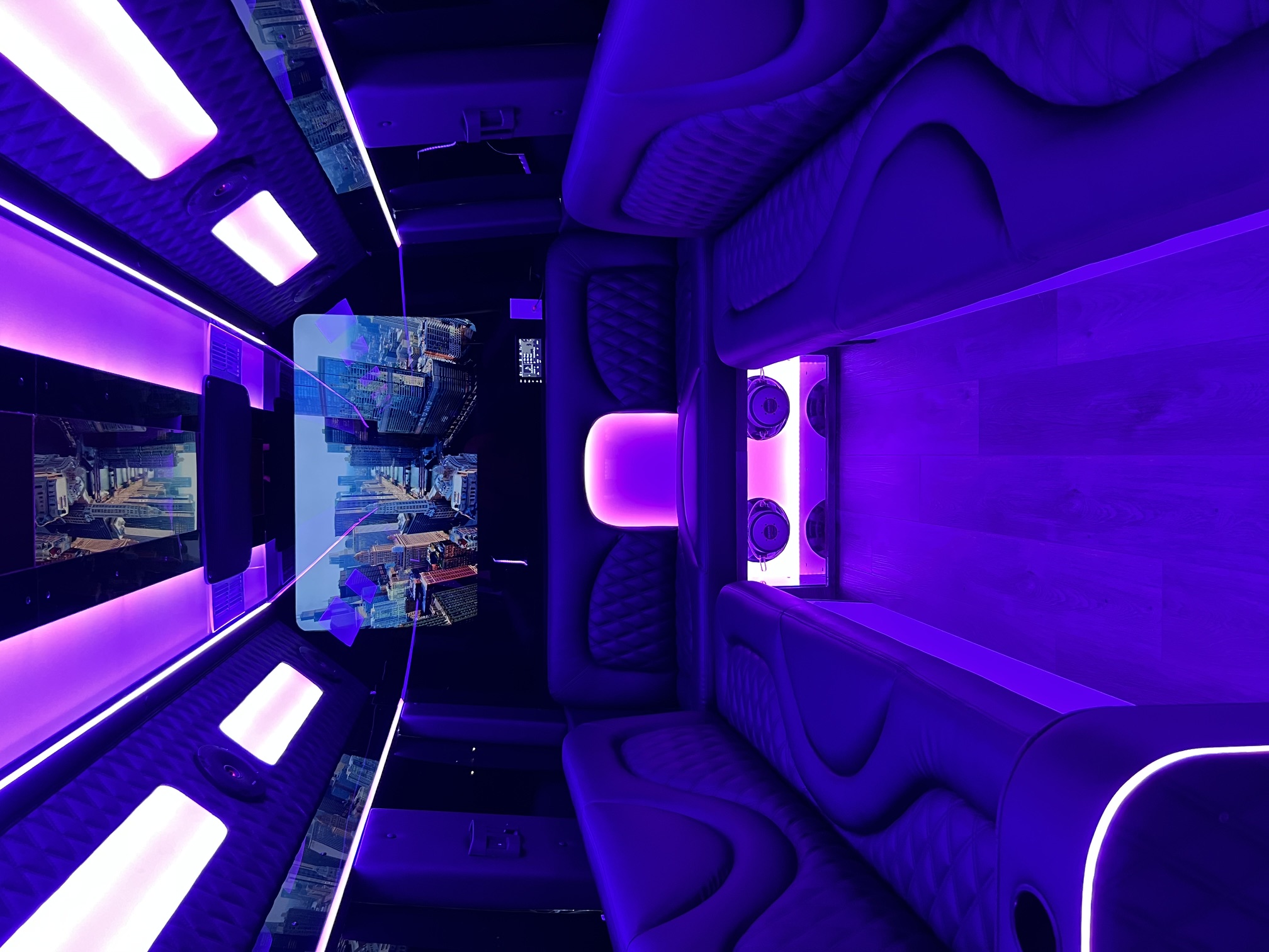 Luxury Party Bus Interior